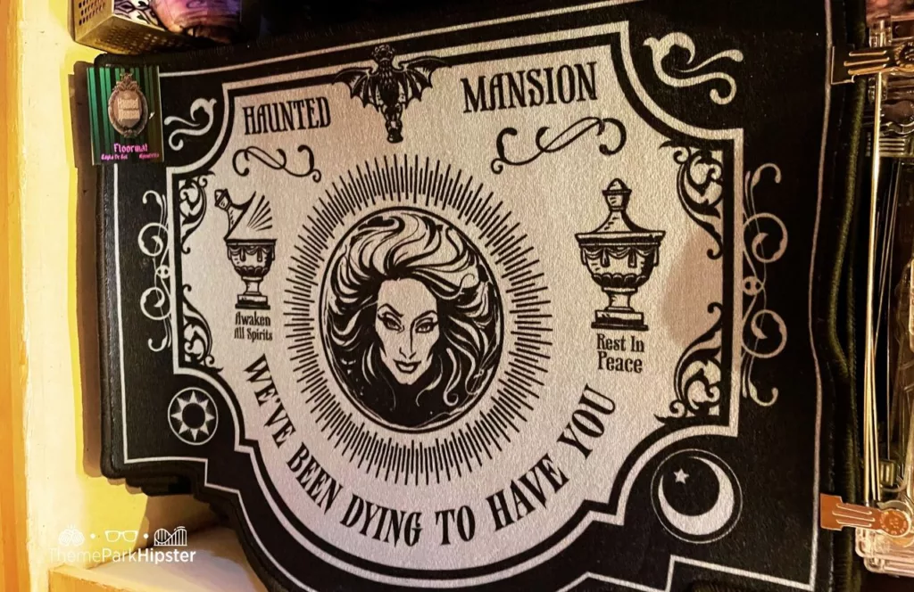 haunted mansion disney shopping Disney Memento Mori Store Haunted Mansion Merchandise at Magic Kingdom Theme Park Door Mat
