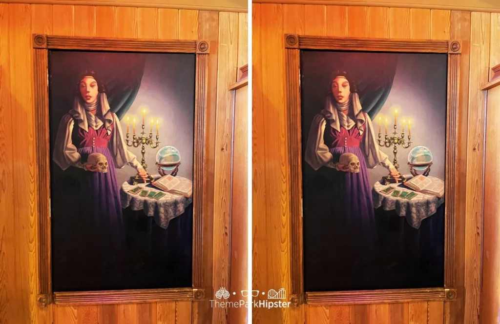haunted mansion disney shopping Disney Memento Mori Store Haunted Mansion Merchandise at Magic Kingdom Theme Park Madame Leota Painting