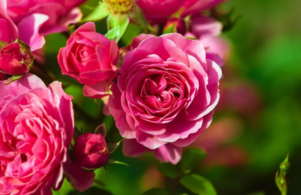 Hershey Gardens pink rose bushes. Keep reading to discover all the things to do around Hersheypark.