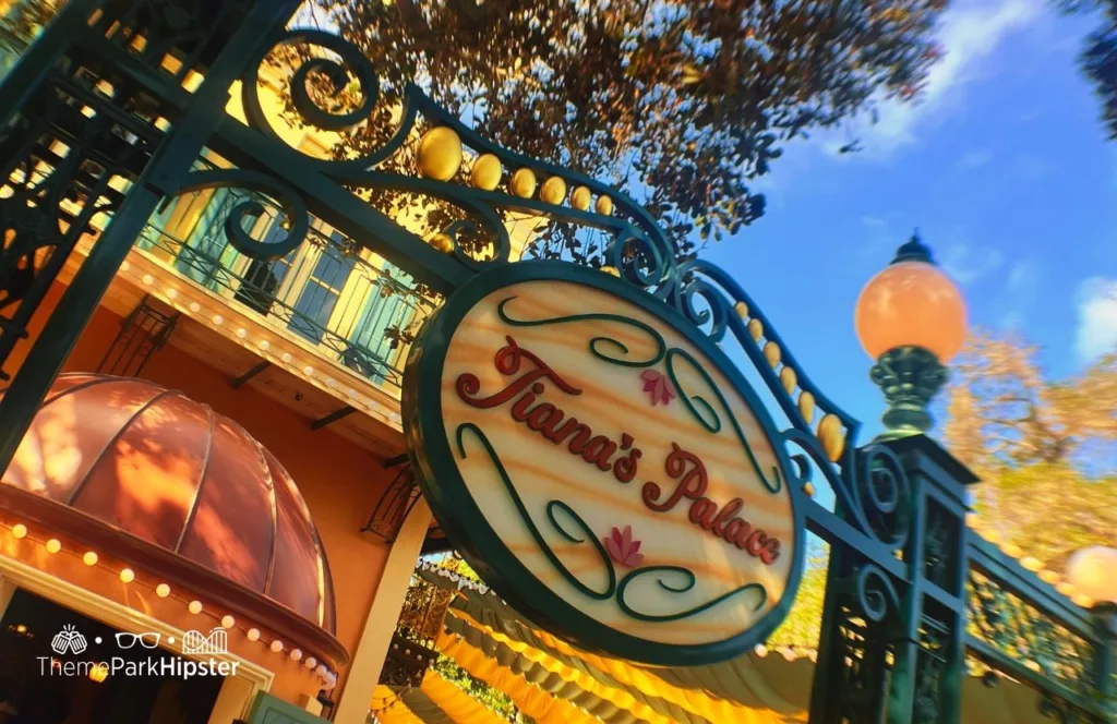 Princess and the Frog Tiana's Palace Restaurant at Disneyland. One of the best things to do at Disneyland and Disney California Adventure for Adults.