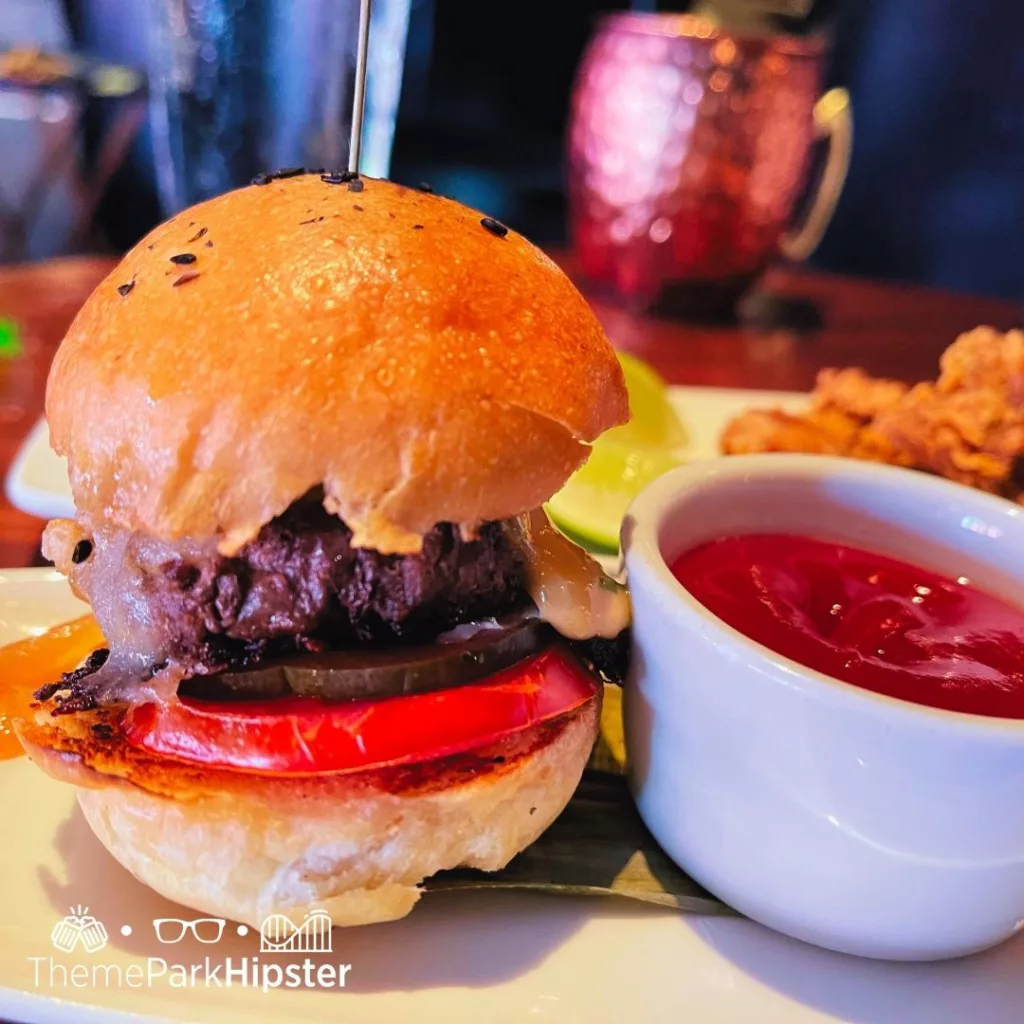 STK Orlando Disney Springs Burger