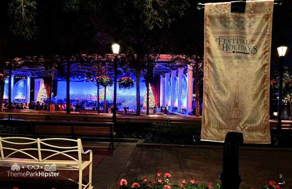 2023 Candlelight Processional at Disney Christmas at Epcot Festival of the Holidays