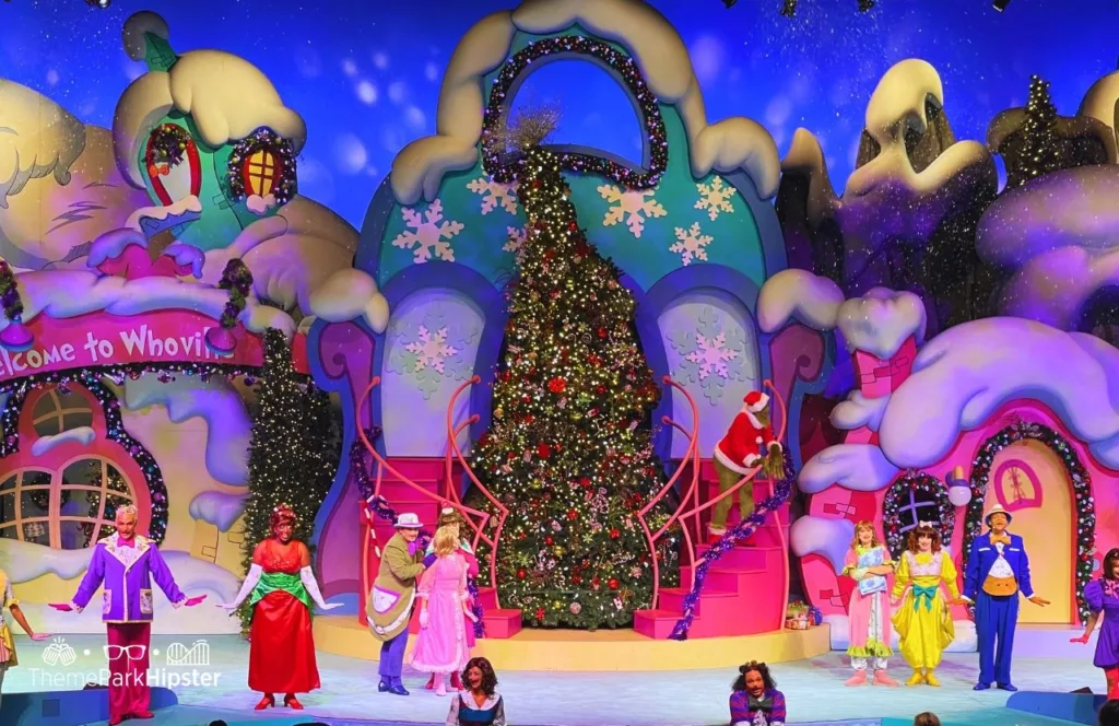 Christmas at Universal Orlando Grinchmas Holiday Spectacular Show at Islands of Adventure 