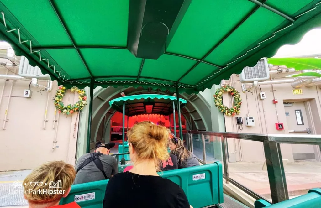 Living with the Land Ride during Disney Christmas at Epcot Festival of the Holidays. One of the best epcot rides ranked from worst to best for your disney world vacation. 