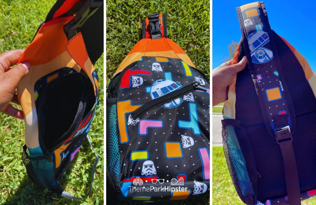 Star Wars Pac Man Sling Bag. One of the best purses for Disney World