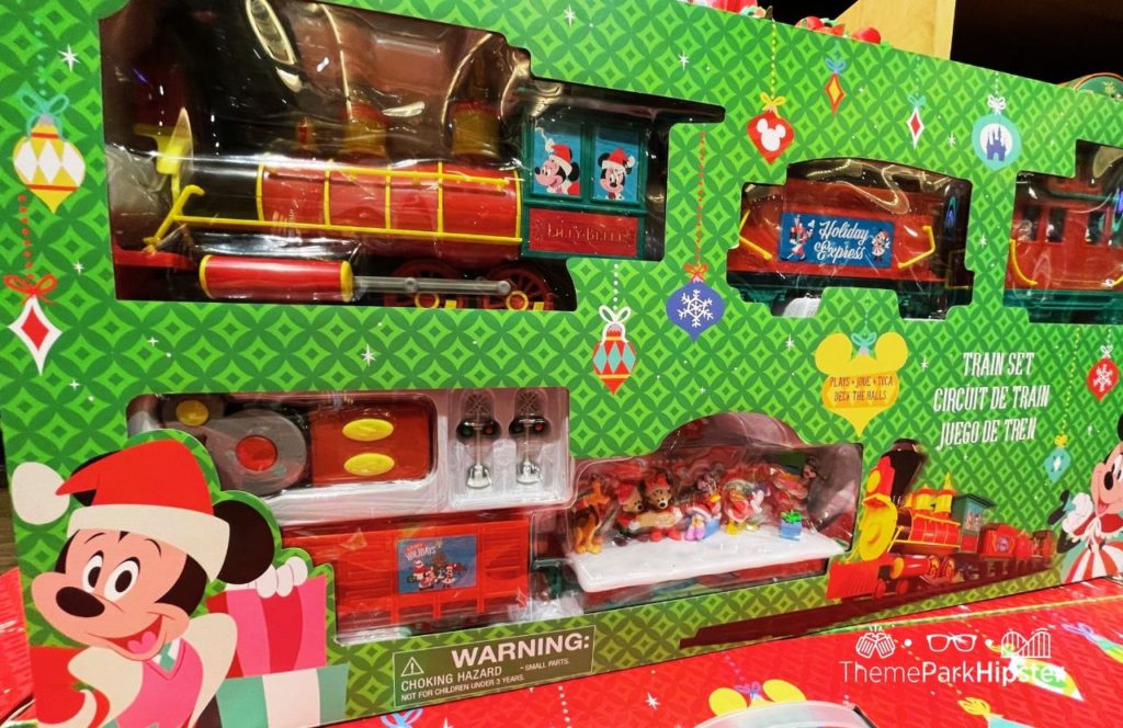 Disney Holiday Train Set. One of the best Disney Christmas gifts!