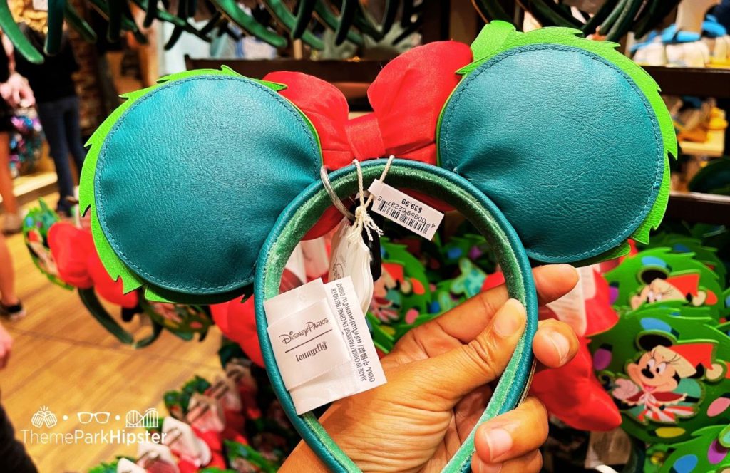 Minnie and Mickey Mouse Disney Christmas Ears. One of the best Disney Christmas gifts!