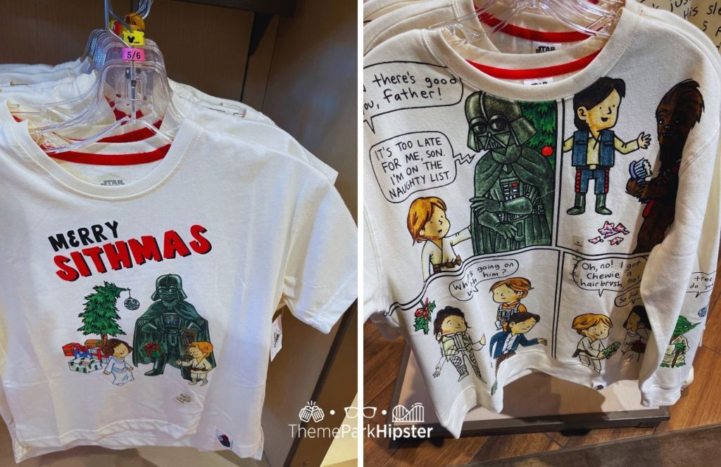 Star Wars Disney World Christmas Merry Sithmas Shirt. One of the best Disney Christmas shirts!