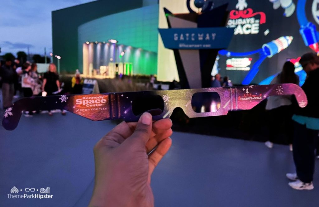 Holidays in Space at Kennedy Space Center Florida 3D Glasses