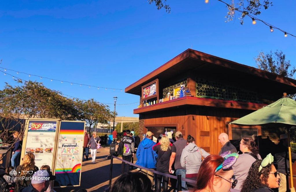 2024 Epcot Festival of the Arts Disney World Pop Eats Food Tomato Soup and Grilled Cheese