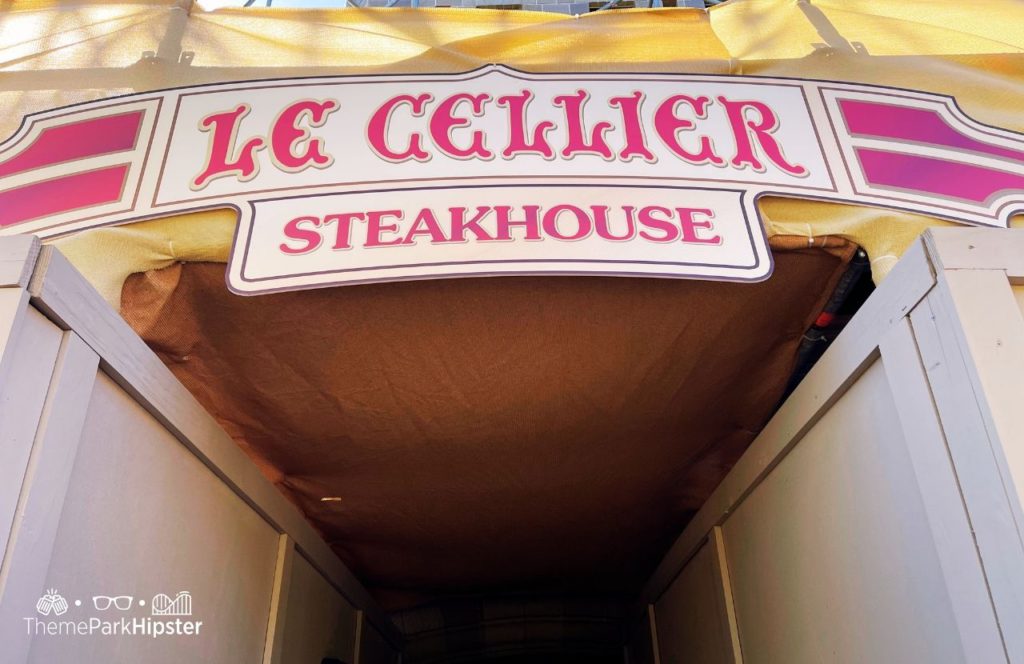 Epcot Theme Park Disney World Canada Pavilion Le Cellier Steakhouse