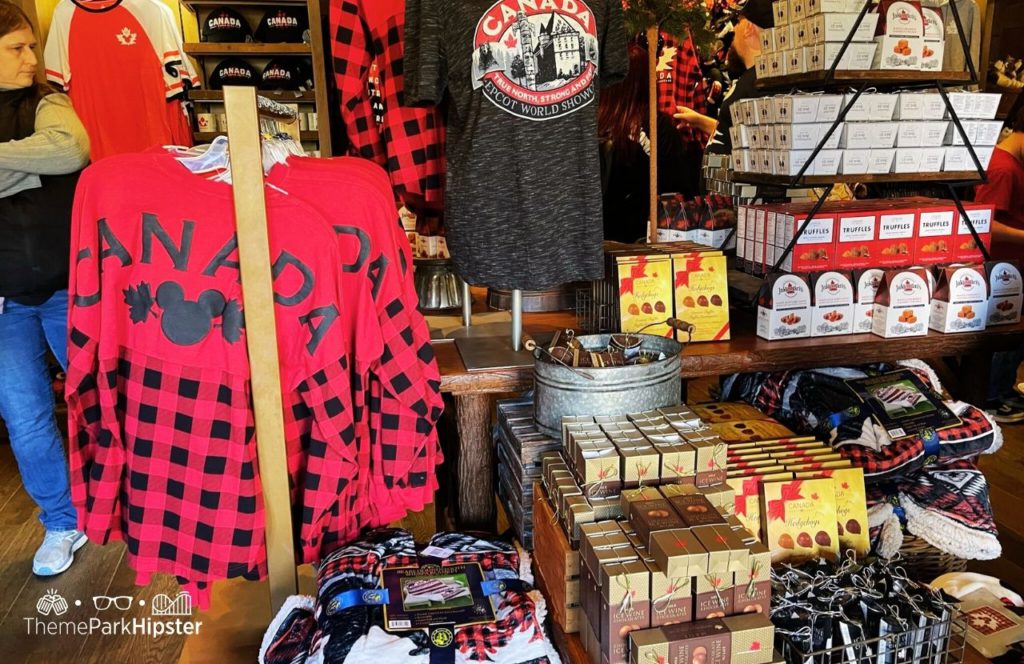 Epcot Theme Park Disney World Canada Pavilion Northwest Mercantile Store with Souvenirs