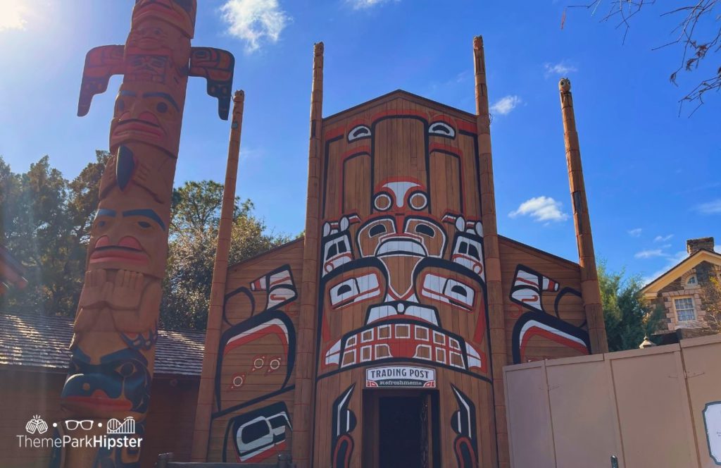 Epcot Theme Park Disney World Canada Pavilion Trading Post Refreshments