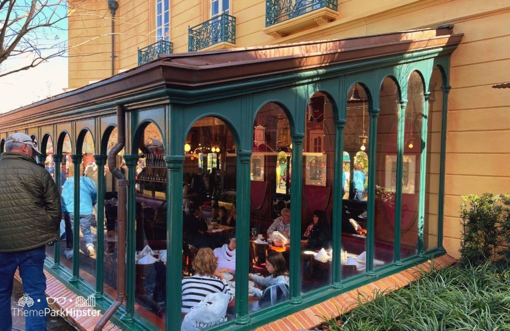 Epcot Theme Park Disney World France Pavilion Chefs de France Restaurant Sunroom