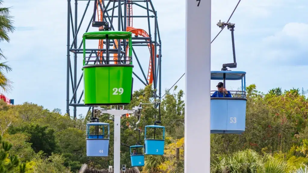 Skyride at Busch Gardens Tampa