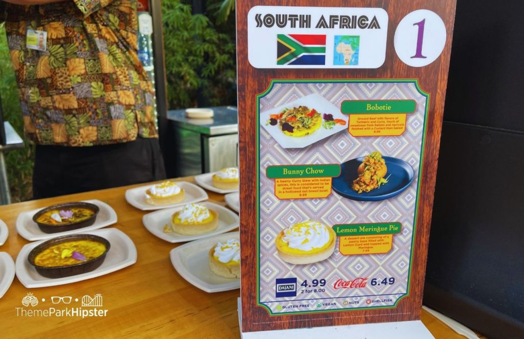 Busch Gardens Tampa 2025 Food and Wine Festival South Africa Booth