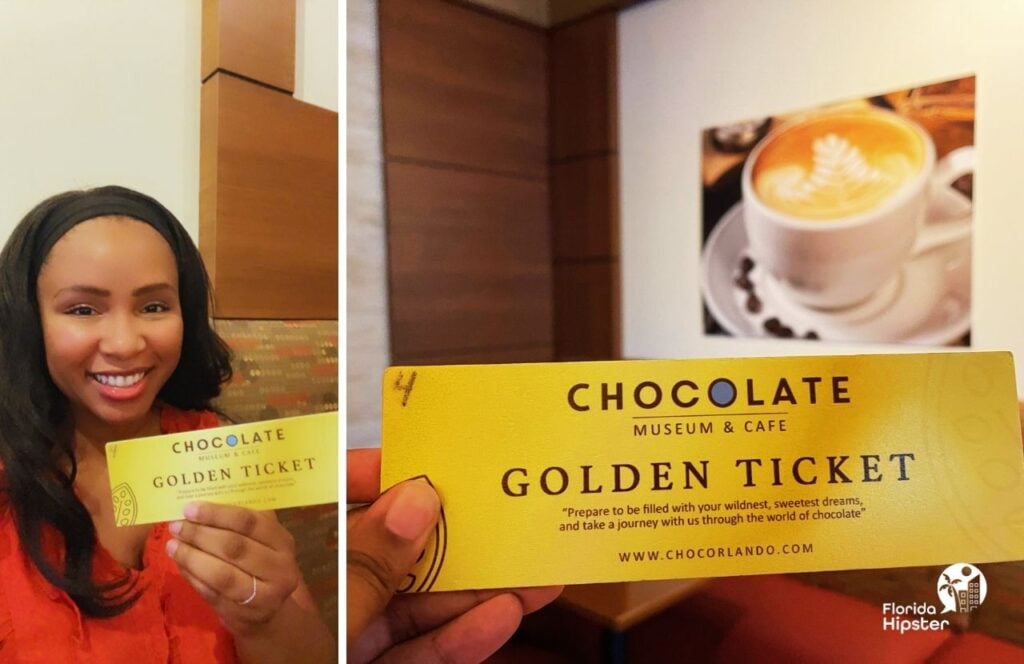 Chocolate Museum Orlando Golden Ticket NikkyJ