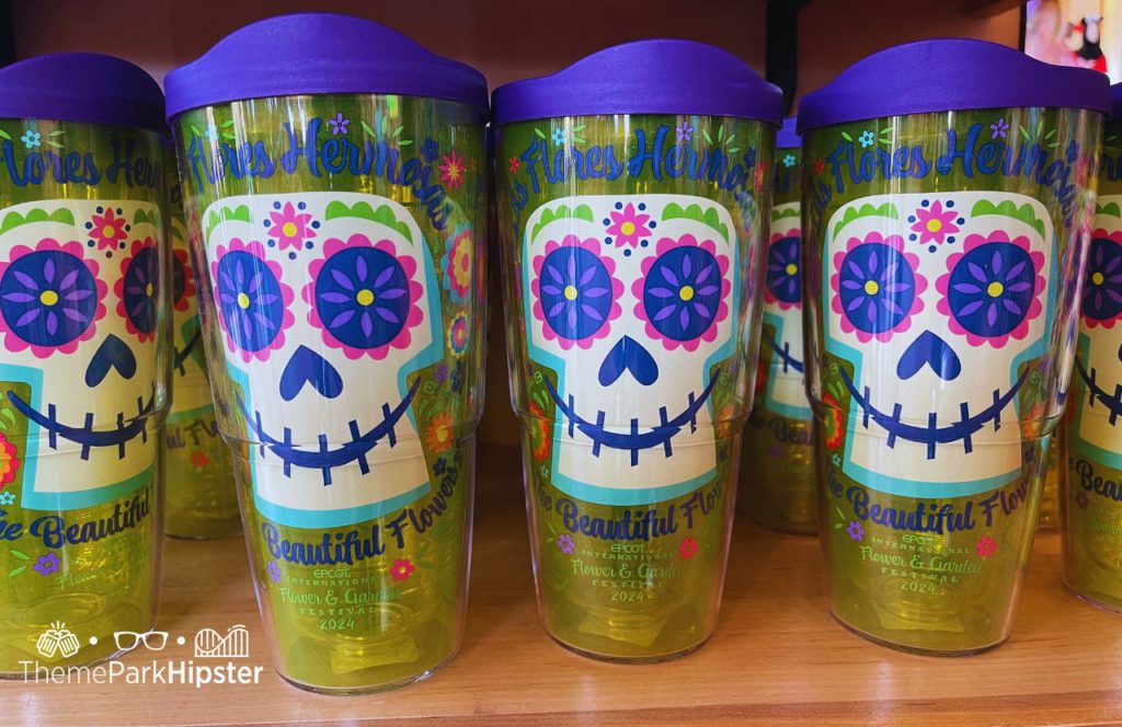 Coco Merchandise cup Epcot Flower and Garden Festival 2024 at Disney World one of the best Disney World souvenirs to buy for your trip!