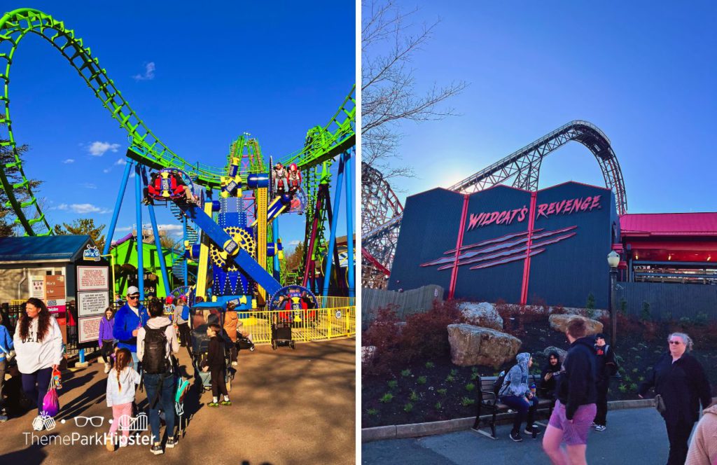 Hersheypark Jollyrancher Roller Coaster and Wildcat's Revenge Roller Coaster. Keep reading to get the full guide on the Hersheypark Season Pass.