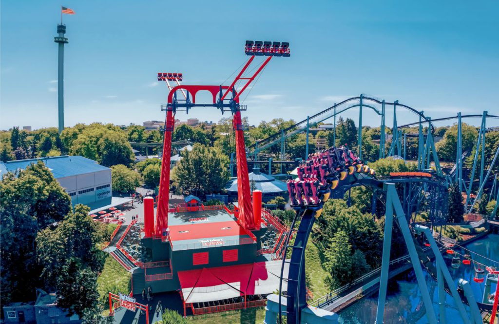 Hersheypark Twizzlers Twisted Gravity Ride