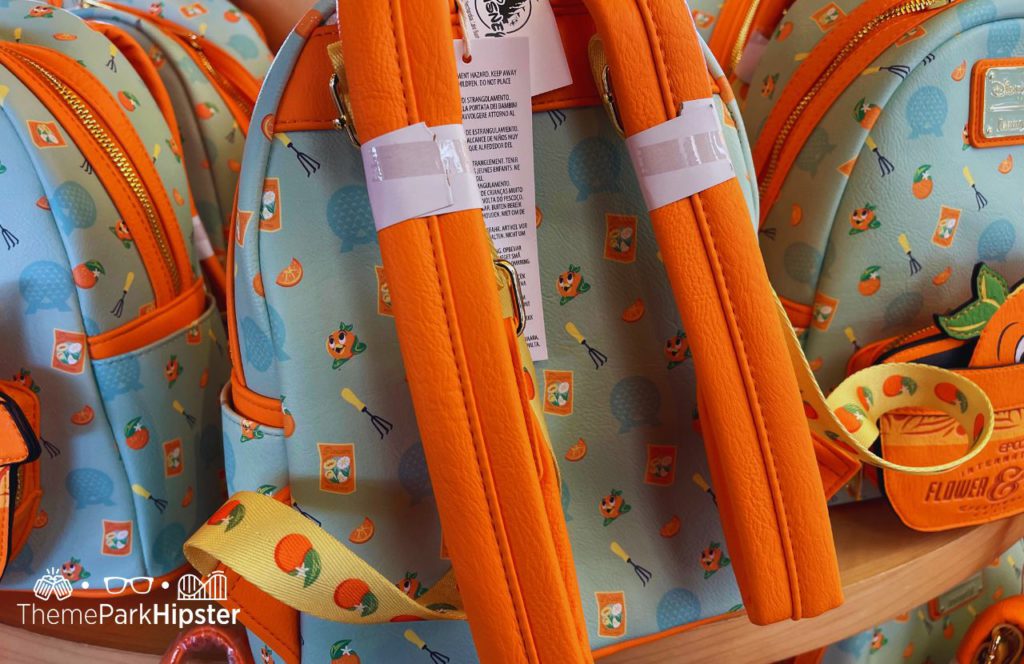 Orange Bird Loungefly Backpack Merchandise Epcot Flower and Garden Festival 2024 at Disney World 