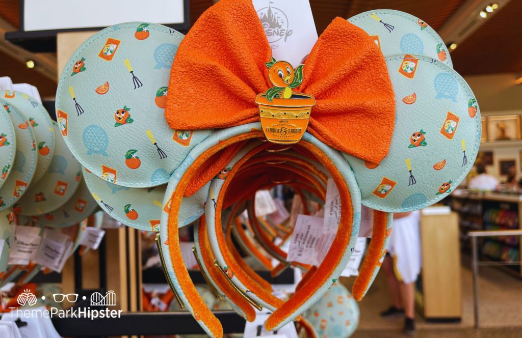 Orange Bird Minnie Ears merchandise Epcot Flower and Garden Festival 2024 at Disney World