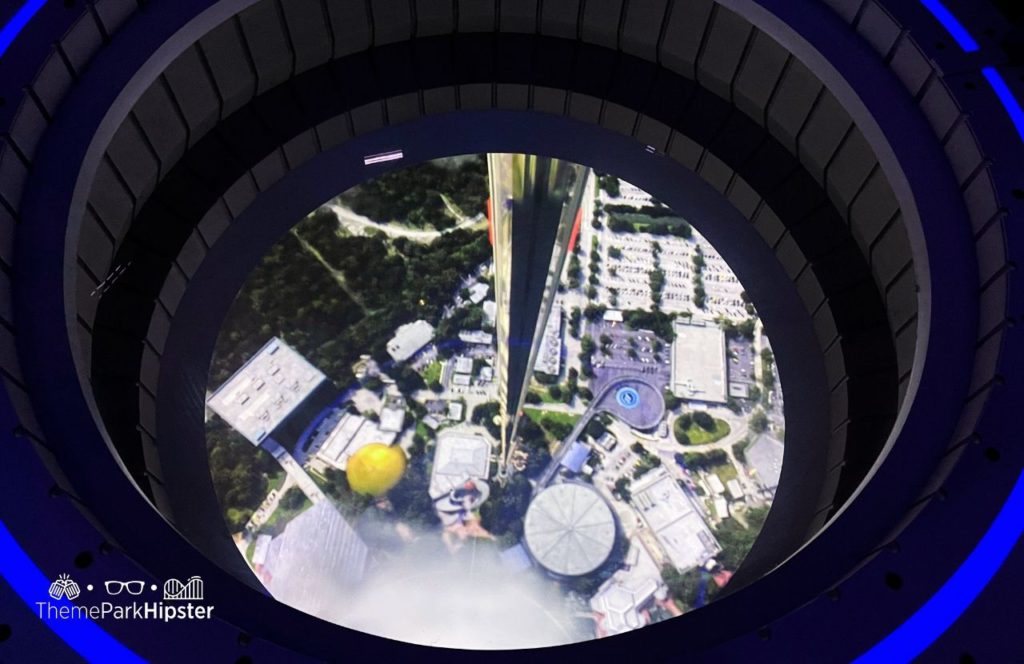 Space 220 Restaurant at Epcot in Walt Disney World Elevators leaving earth