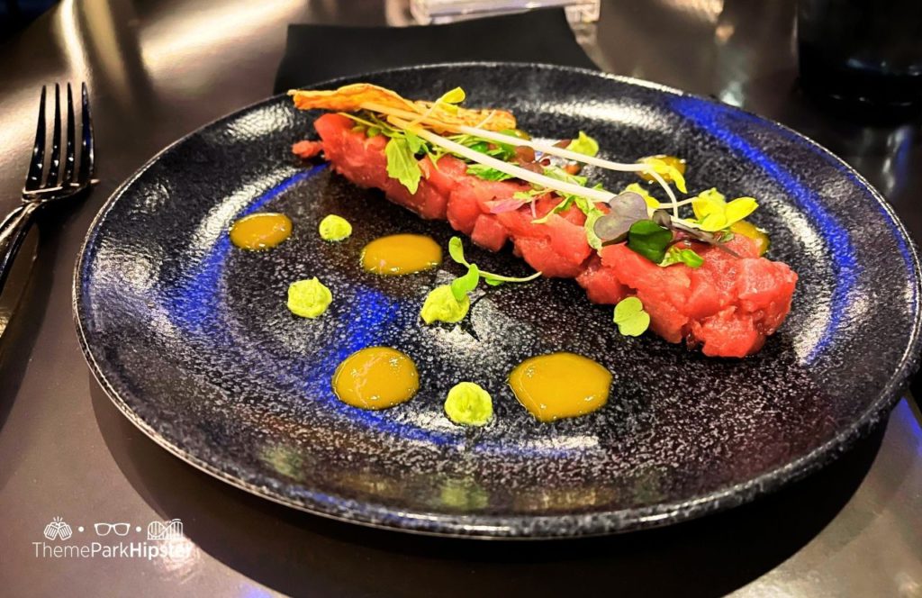 Space 220 Restaurant at Epcot in Walt Disney World Neptuna Tuna Tartare
