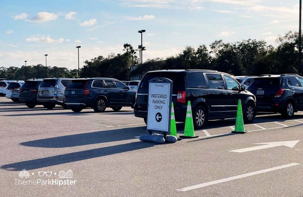 Disney Hollywood Studios Theme Park Preferred Parking Lot