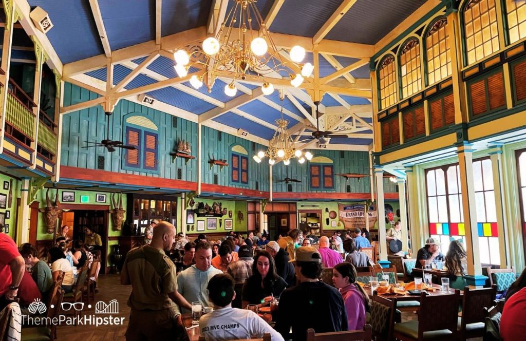Disney Magic Kingdom Park Adventureland Skipper Canteen Restaurant. One of the best places to eat in the Magic Kingdom for Lunch.