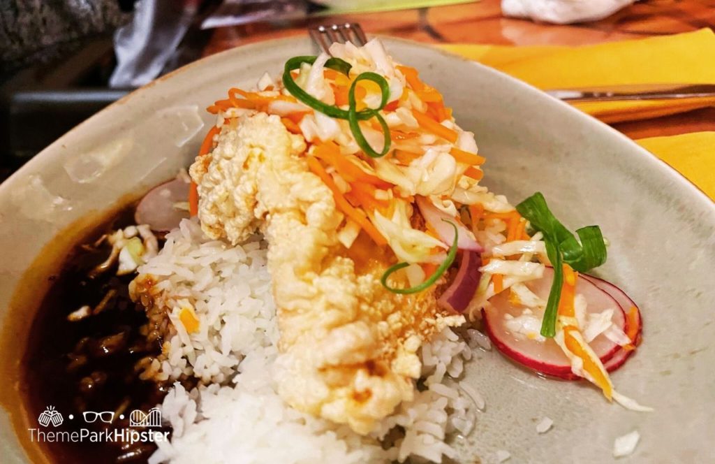 Disney Magic Kingdom Park Adventureland Skipper Canteen Restaurant Taste Like Chicken Because it Is. One of the best places to eat in the Magic Kingdom for Lunch.