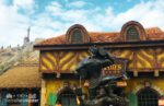 Disney Magic Kingdom Park Beast Castle and Gaston's Tavern in Fantasyland