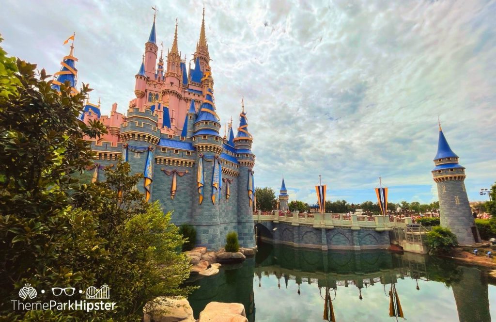 Disney Magic Kingdom Park Cinderella Castle. Keep reading to learn how to have the best Disney solo trip to the Magic Kingdom.