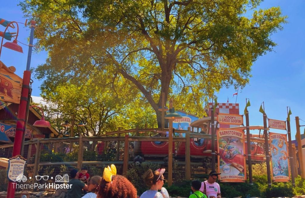 Disney Magic Kingdom Park Fantasyland Barnstormer Goofy Roller Coaster. One of the best Magic Kingdom Roller Coasters!