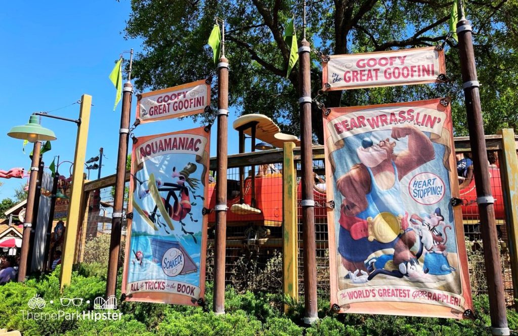 Disney Magic Kingdom Park Fantasyland Barnstormer Goofy Roller Coaster. One of the best Magic Kingdom Roller Coasters! 