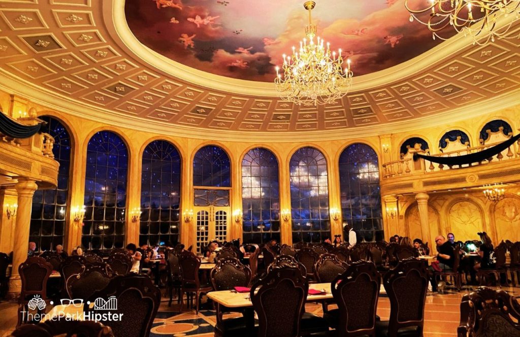 Disney Magic Kingdom Park Fantasyland Beast's Castle Be Our Guest Restaurant