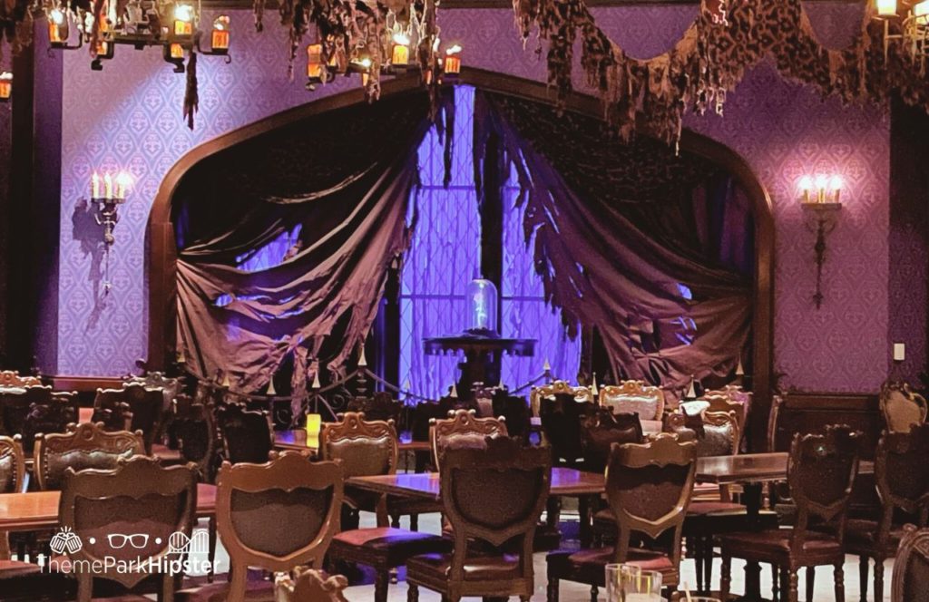Disney Magic Kingdom Park Fantasyland Beast Castle Be Our Guest Restaurant Rose Room  West Wing