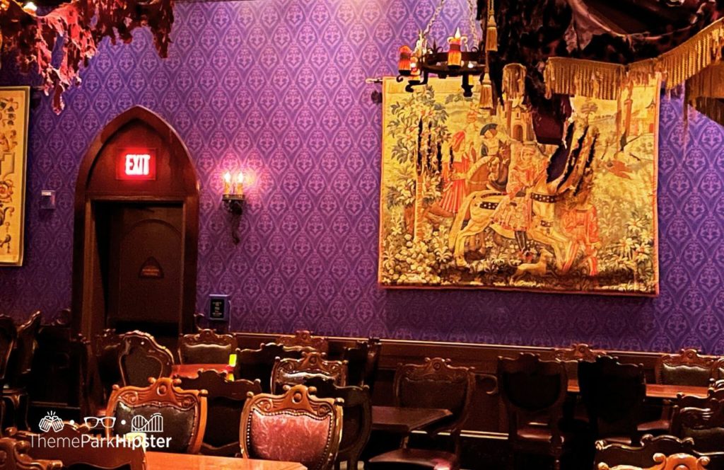 Disney Magic Kingdom Park Fantasyland Beast Castle Be Our Guest Restaurant Rose Room West Wing