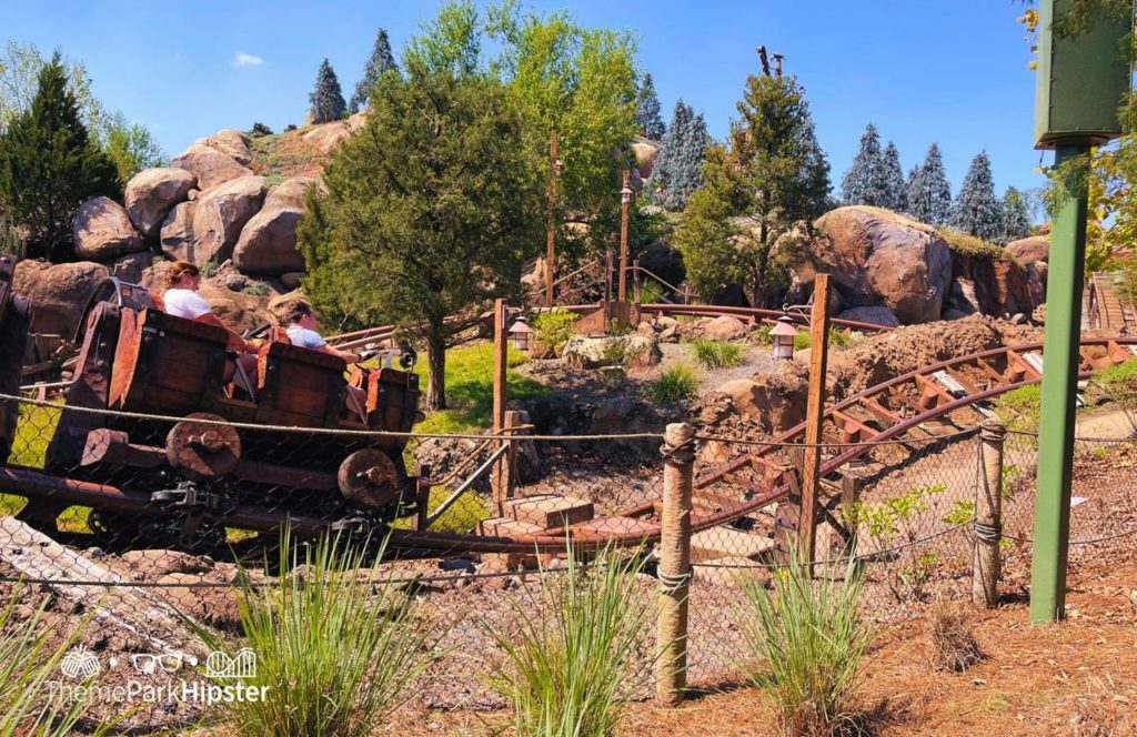 Disney Magic Kingdom Park Fantasyland Seven Dwarfs Mine Train Roller Coaster 