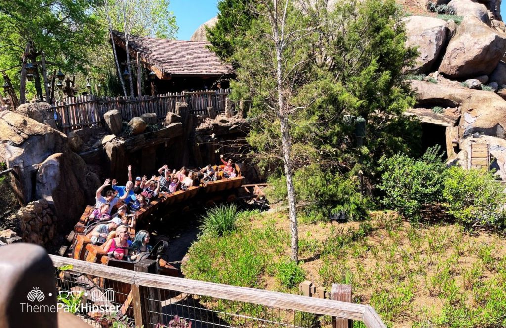 Disney Magic Kingdom Park Fantasyland Seven Dwarfs Mine Train Roller Coaster