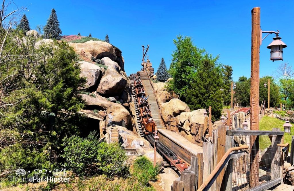Disney Magic Kingdom Park Fantasyland Seven Dwarfs Mine Train Roller Coaster