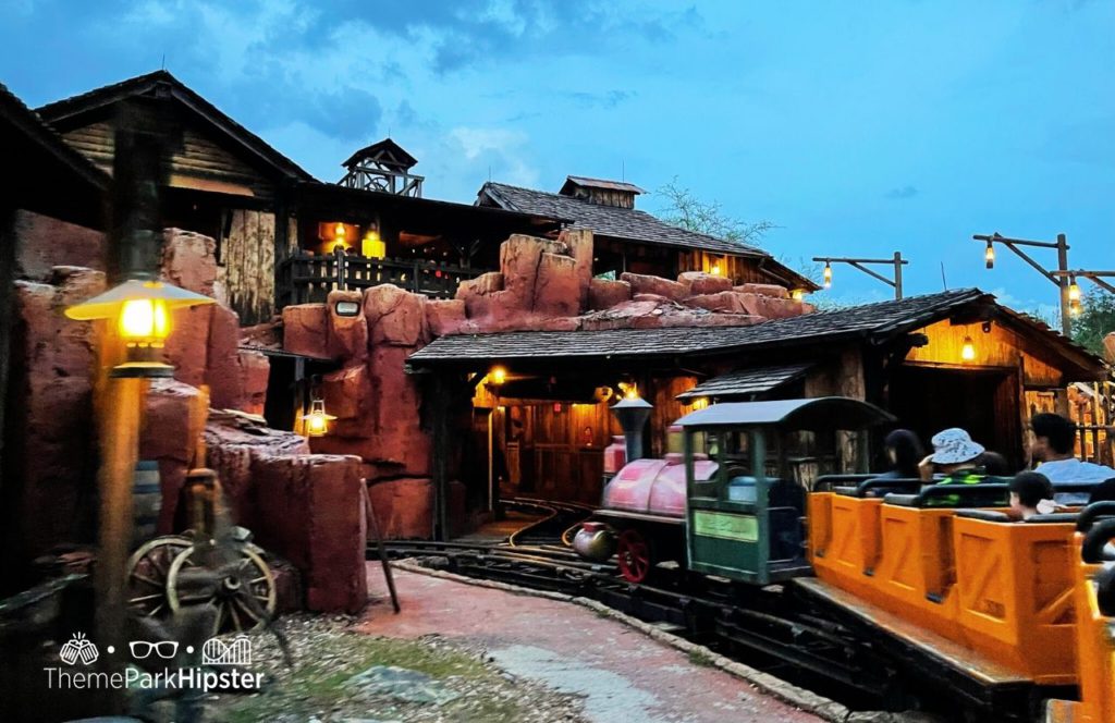 Disney Magic Kingdom Park Frontierland Big Thunder Mountain Railroad Roller Coaster