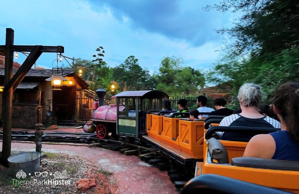 Disney Magic Kingdom Park Frontierland Big Thunder Mountain Railroad Roller Coaster 