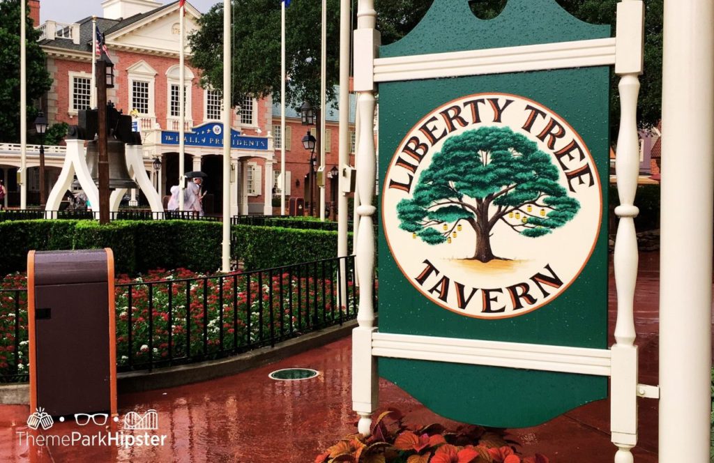 Disney Magic Kingdom Park Liberty Tree Tavern Restaurant. One of the best restaurants at Magic Kingdom.