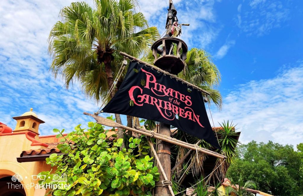 Disney Magic Kingdom Park Pirates of the Caribbean Ride in Adventureland. One of the best attractions and rides at Adventureland.