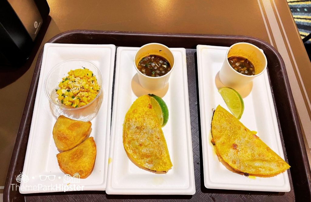 Disney World Hollywood Studios ABC Commissary Quick Service Restaurant birria tacos. One of the best counter service restaurants at Hollywood Studios.