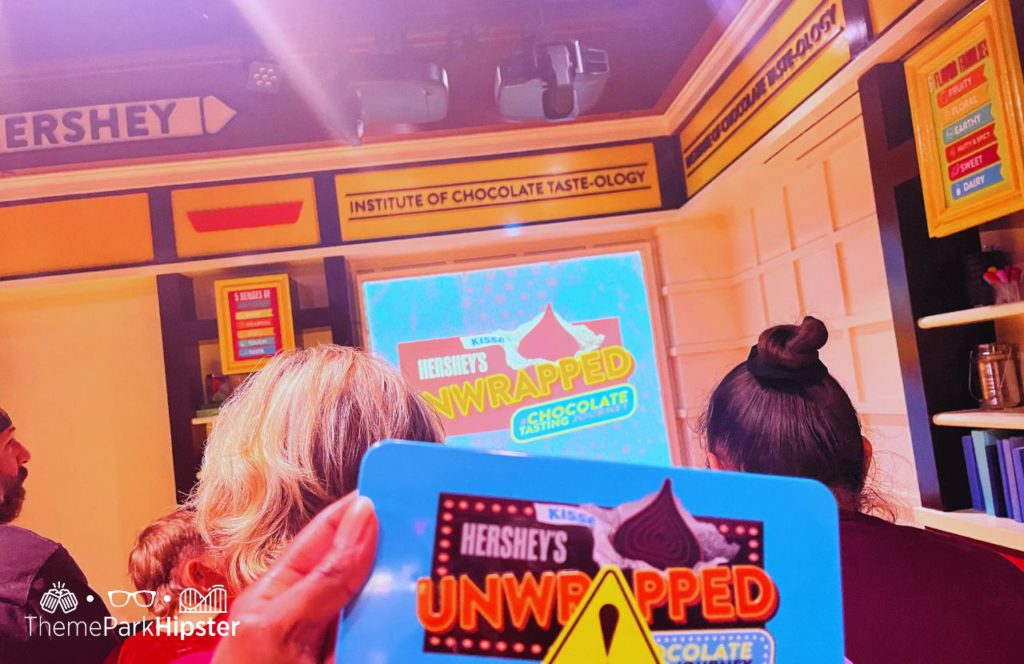 Hersheypark Theme Park Chocolate World Unwrapped Chocolate Tasting.