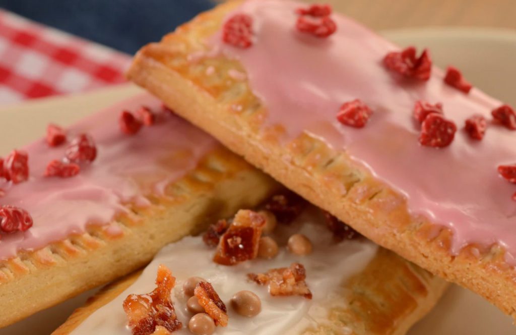 Raspberry Lunch Box Tart in Toy Story Land at Woody's Lunch Box. One of the best desserts at Disney World.