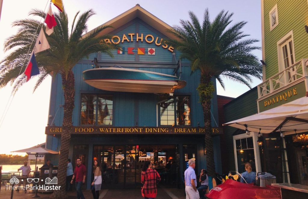 Walt Disney World Disney Springs Boathouse Restaurant. One of the best things for adult to do at Disney World.