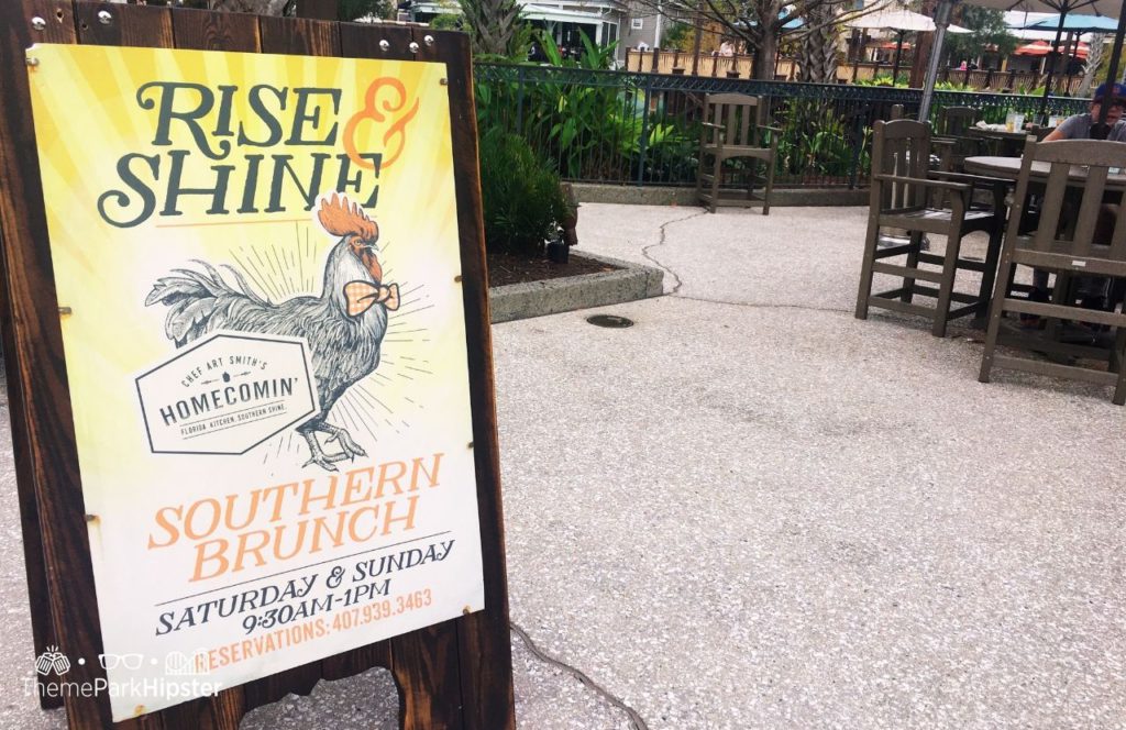 Walt Disney World Disney Springs Chef Art Smith's Homecomin Restaurant. Keep reading to find more brunch spots at Disney World.